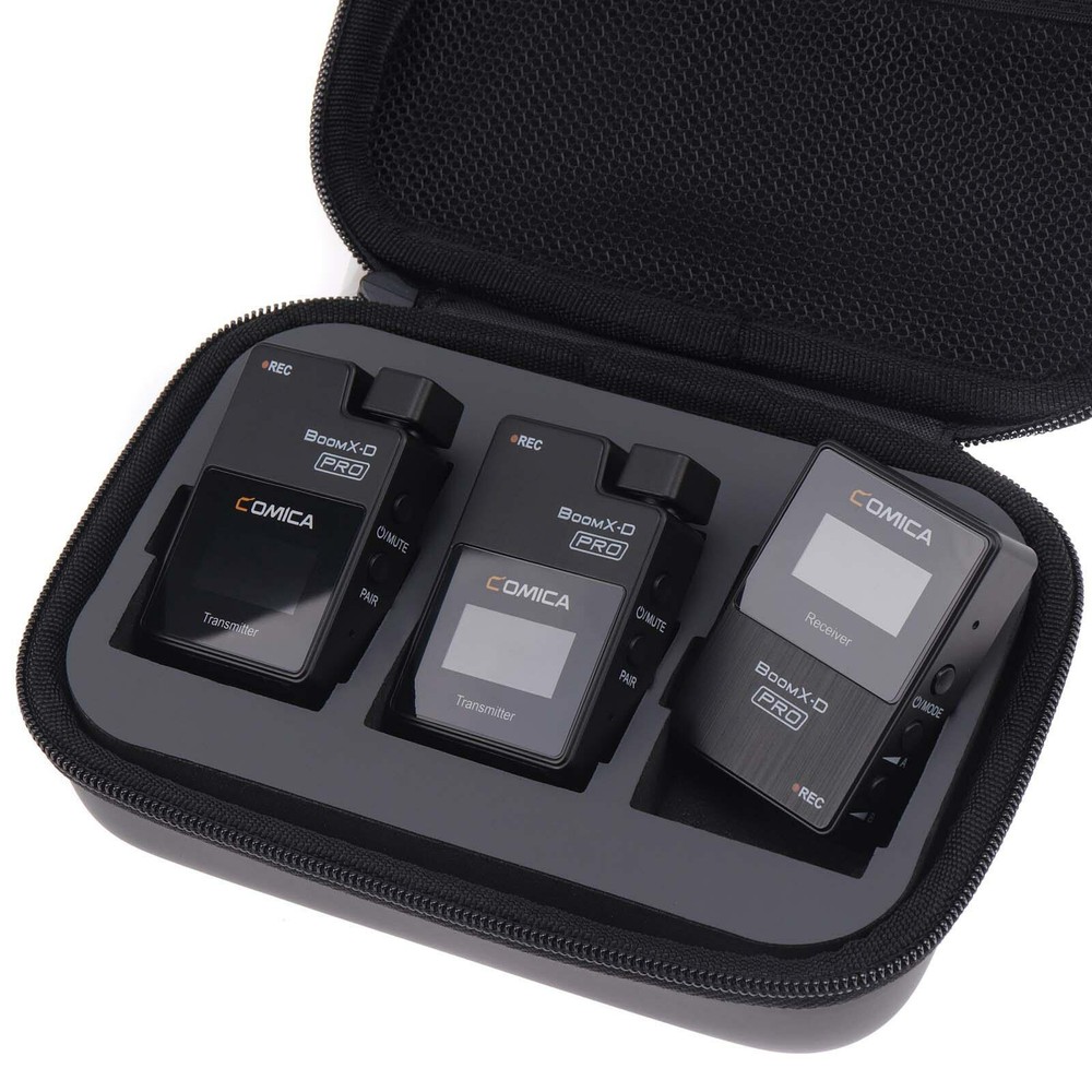 Comica BoomX-D PRO D2 2.4G Wireless Microphone Transmitter Receiver Audio Cable