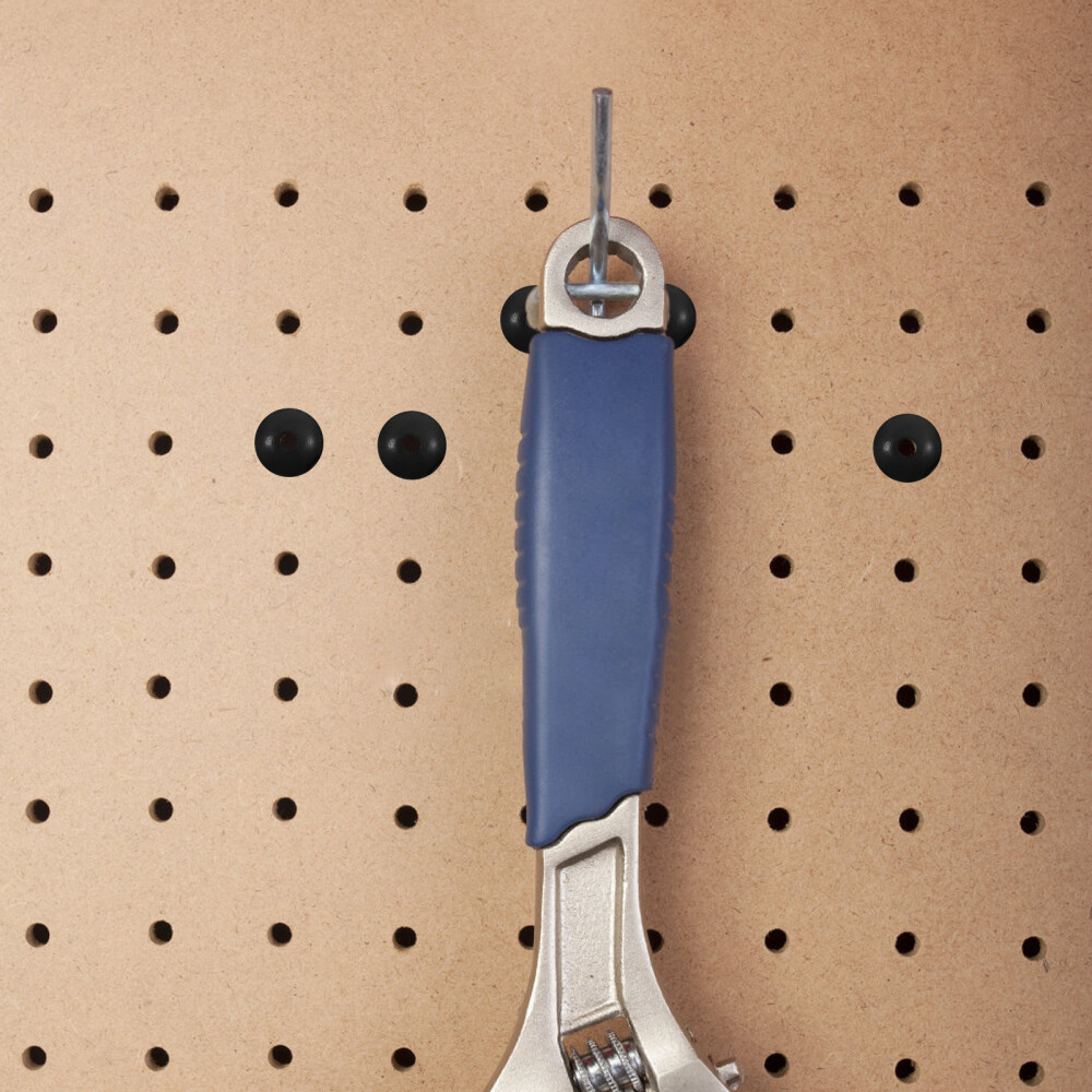120PCS Pegboard Hook Locks Pegboard Hook Fasteners Pegboard Hook Retainers