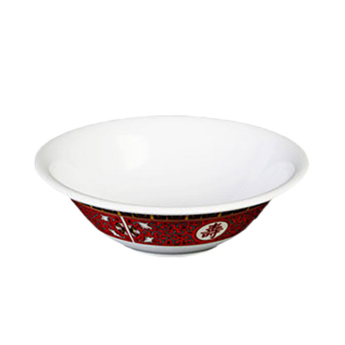 Thunder Group 5106TR 15 oz Longevity Pattern Melamine Deep Bowl - 1 Doz