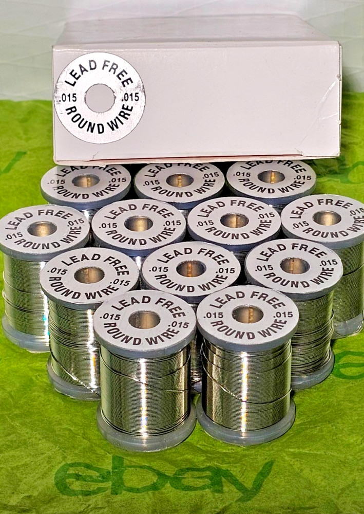 Hareline 12 Lead-Free Round Wire .015
