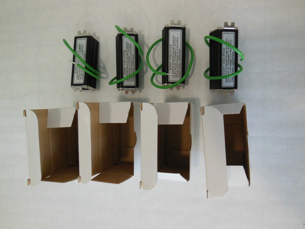 POE Network Surge Protector 100Mbs