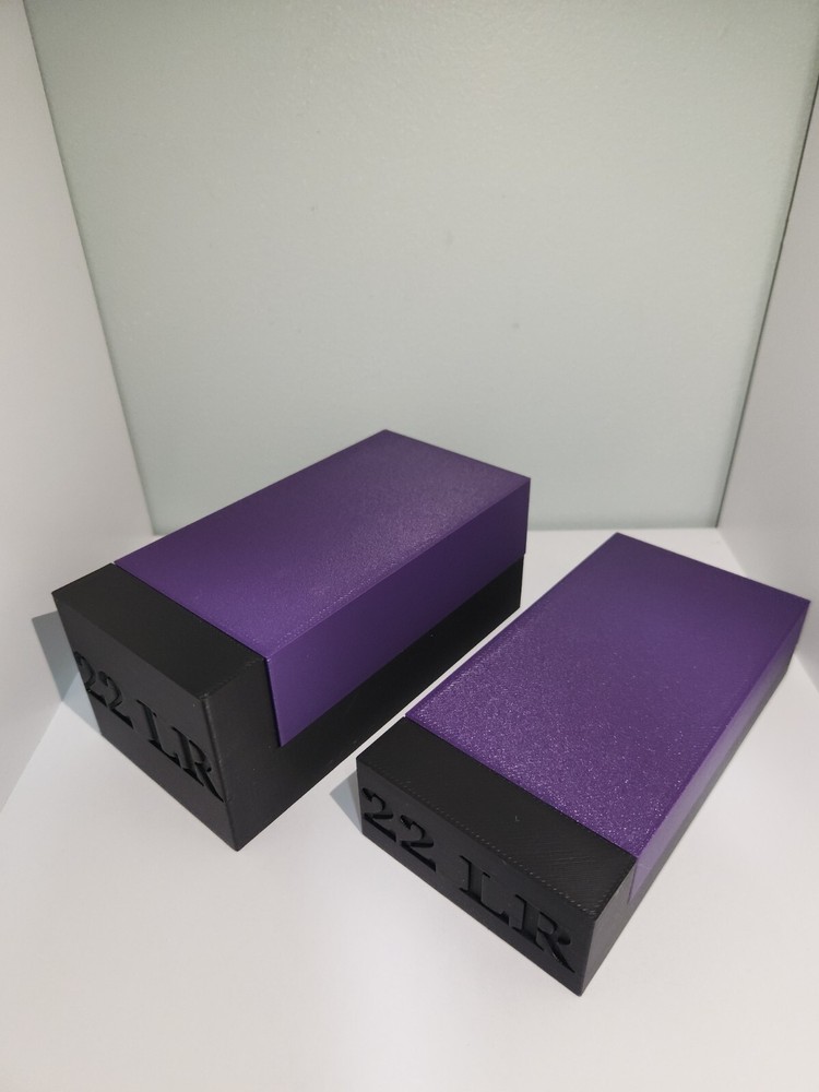 22LR Ammo Case – 150rd & 350rd Capacity – Snap-On Lid – Multiple Colors