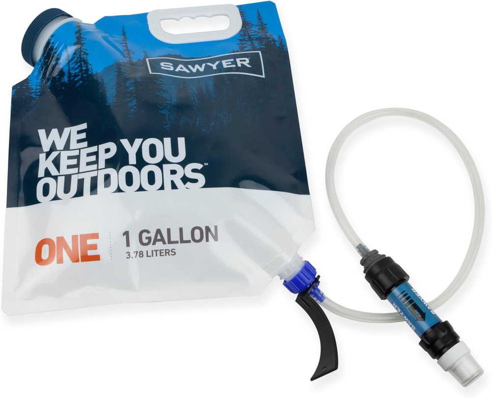 1-Gallon Gravity Water Filter System - Pure, Clean Drinking Water Anywhere