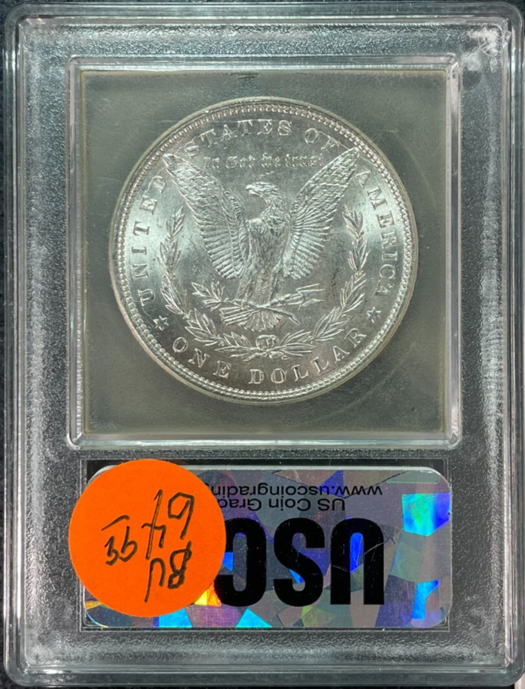 1896-P MORGAN SILVER DOLLAR ~BU ~NICE COIN~REF#USC