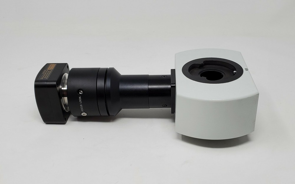 Olympus Microscope U-TRUS with 0.5x Adapter and AmScope AU1000 Camera