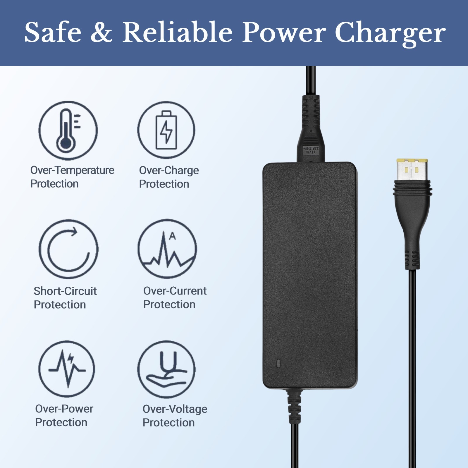 24V 2.71A 65W Replacement Power Cord Compatible with ResMed AirSense 11