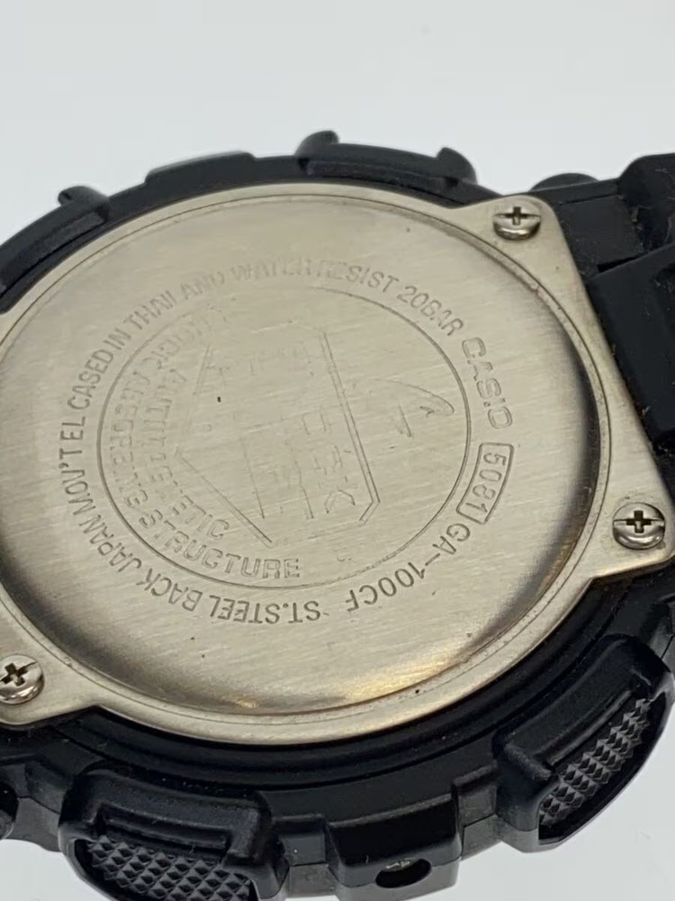 CASIO Quartz Watch G SHOCK Digital Analog BLK
