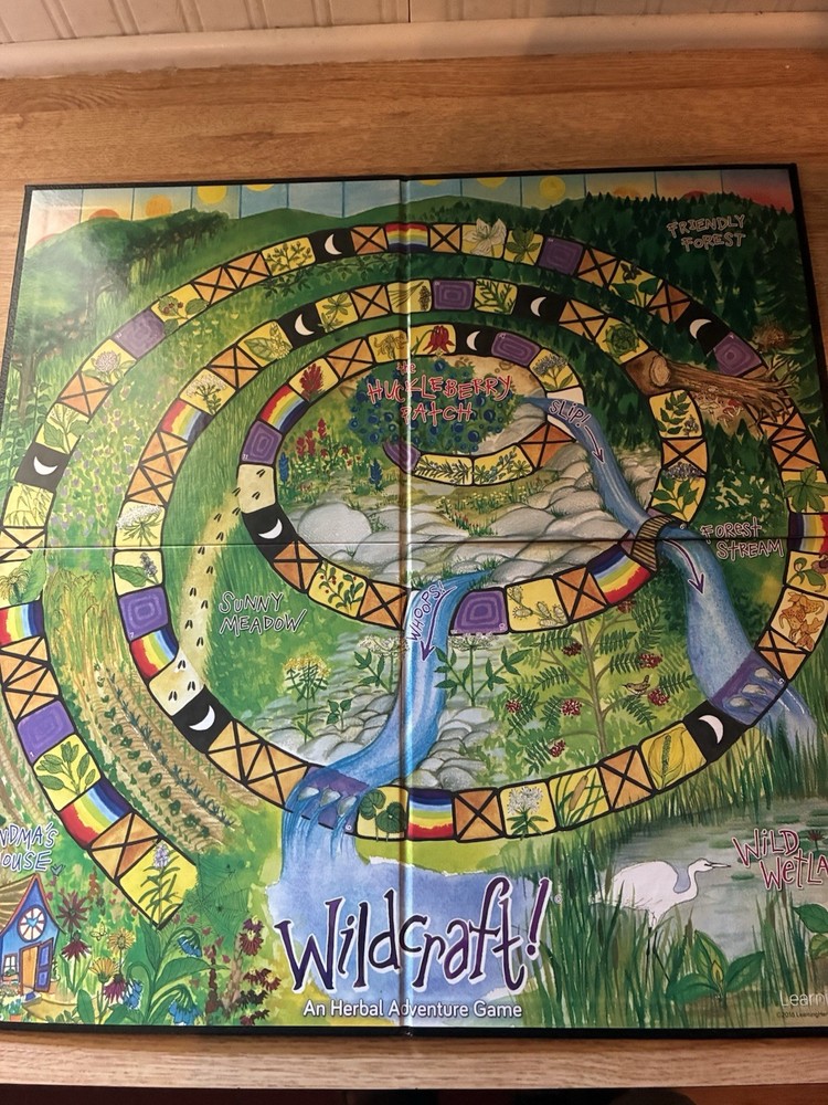 Wildcraft! Herbal Adventure Board Game New Open Box 2020 Learning Herbs