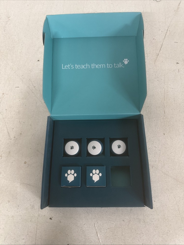 Fluent Pet Get Started Kit 5 Buttons Talking Pet