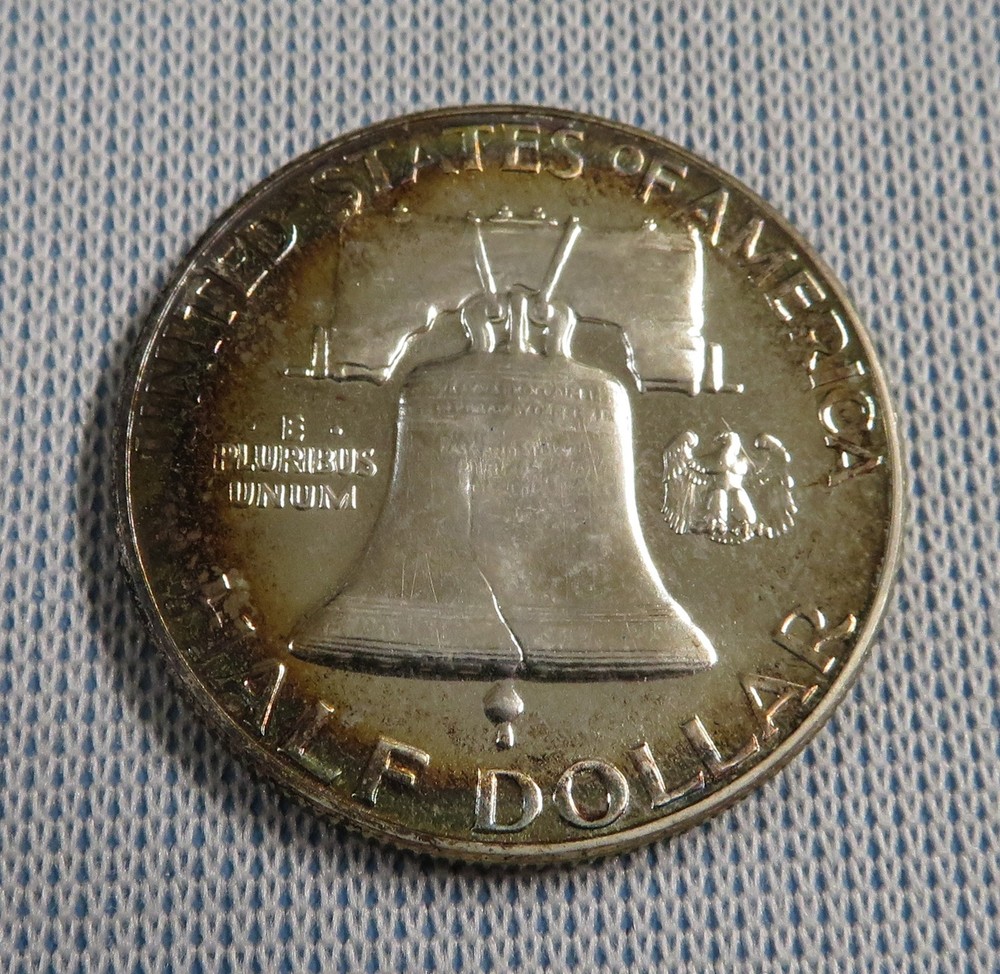 1954 Franklin Half Dollar - GEM Proof