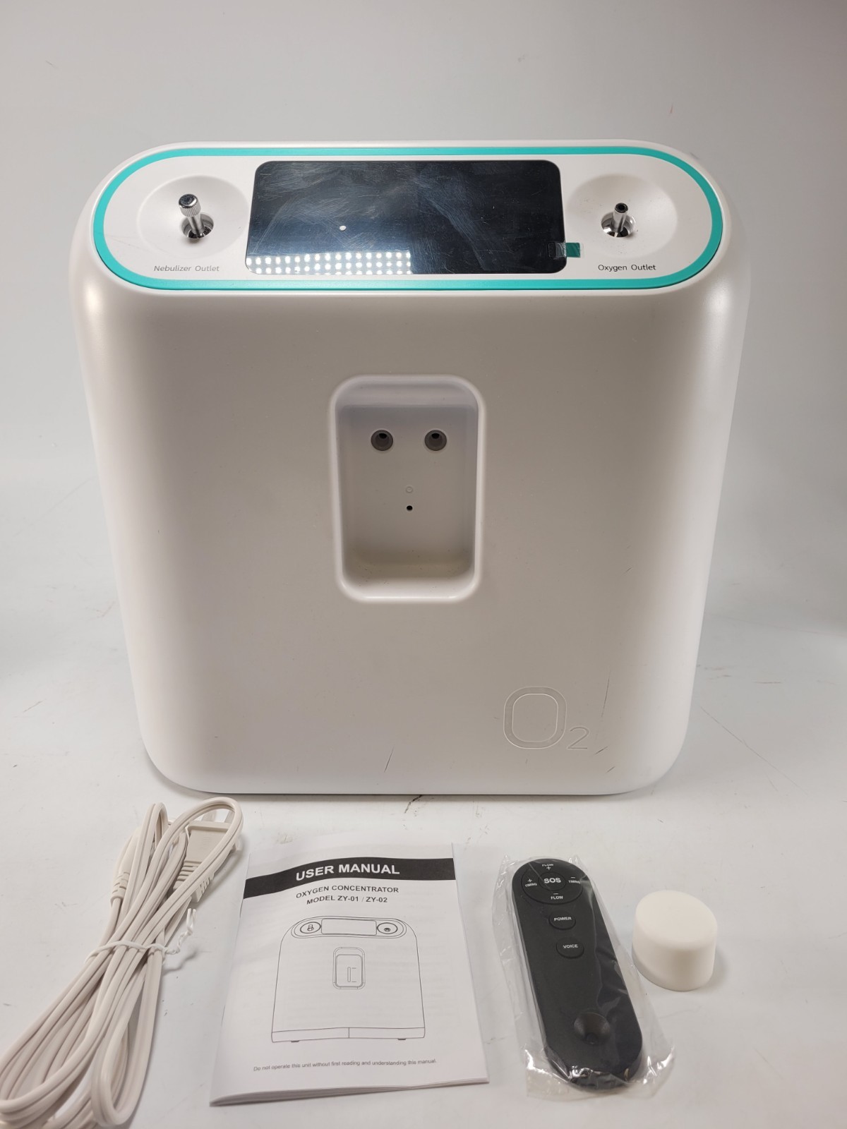 Ziqing ZY-01 Home O2 Concentrator Up to 93% 1-8L Min Asthma Apnea O2 Therapy