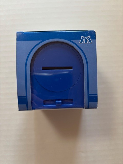 Maze Puzzle Box Bank Navy