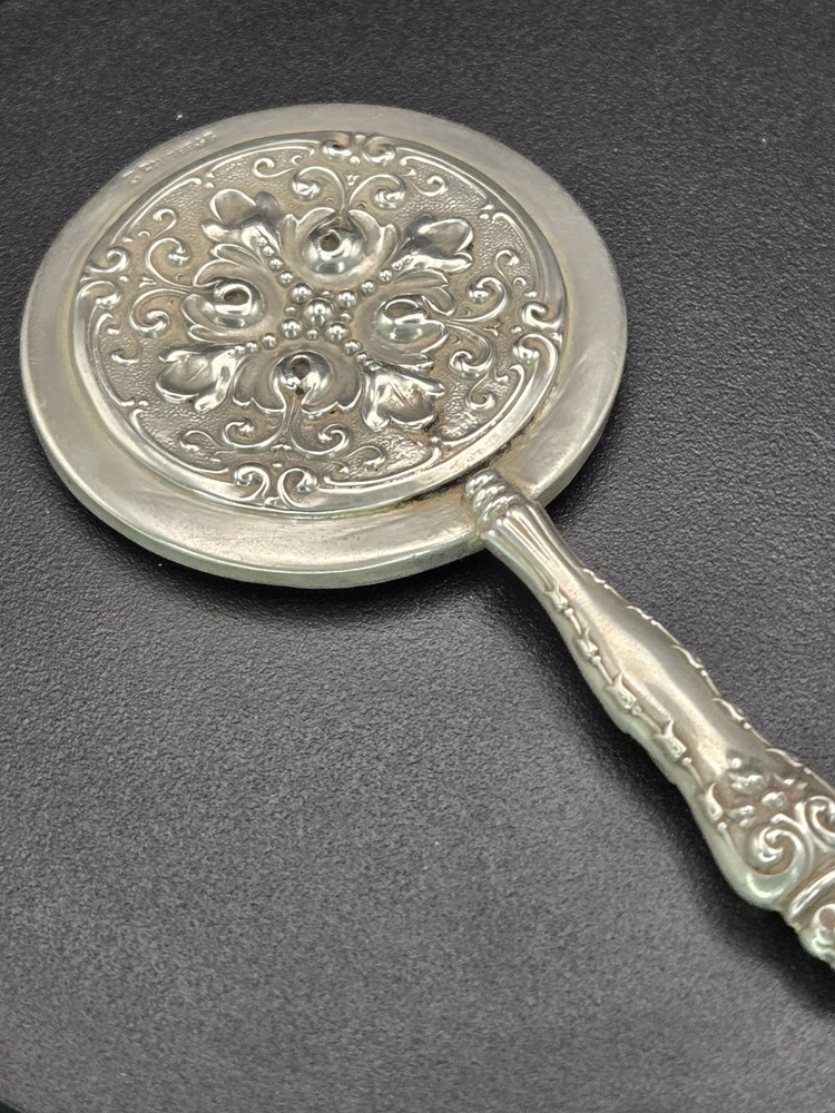 Miniature Sterling Silver Mirror