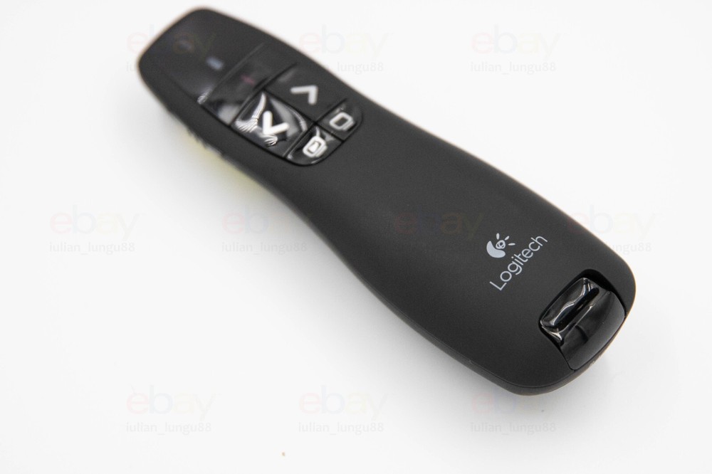 2x Logitech R400 Wireless presenter + carying bag