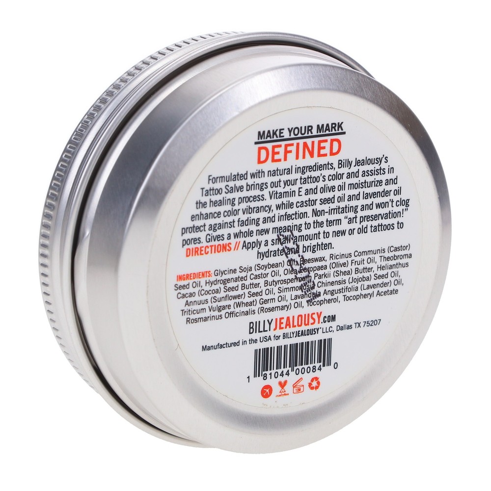 Billy Jealousy Defined Tattoo Salve 2 oz