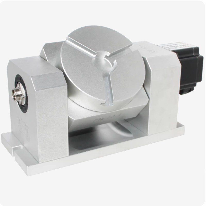 5-axis Indexing Head, CNC Indexing Head, Waterproof Stepper Motor, Compact