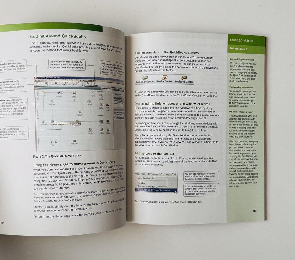 QuickBooks Startup and Quick Reference Guide 2006, Intuit Manual