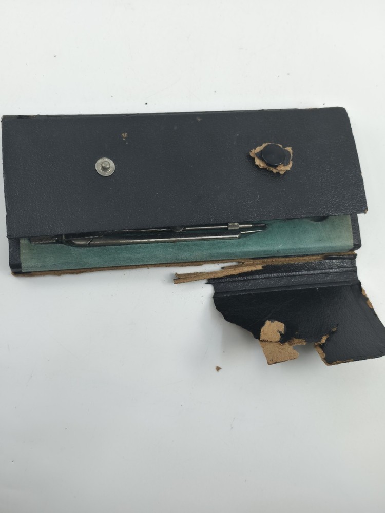 Vintage 1950s Siebenhaar Co. Germany Cased Drafting Tool Set Drawing Instruments