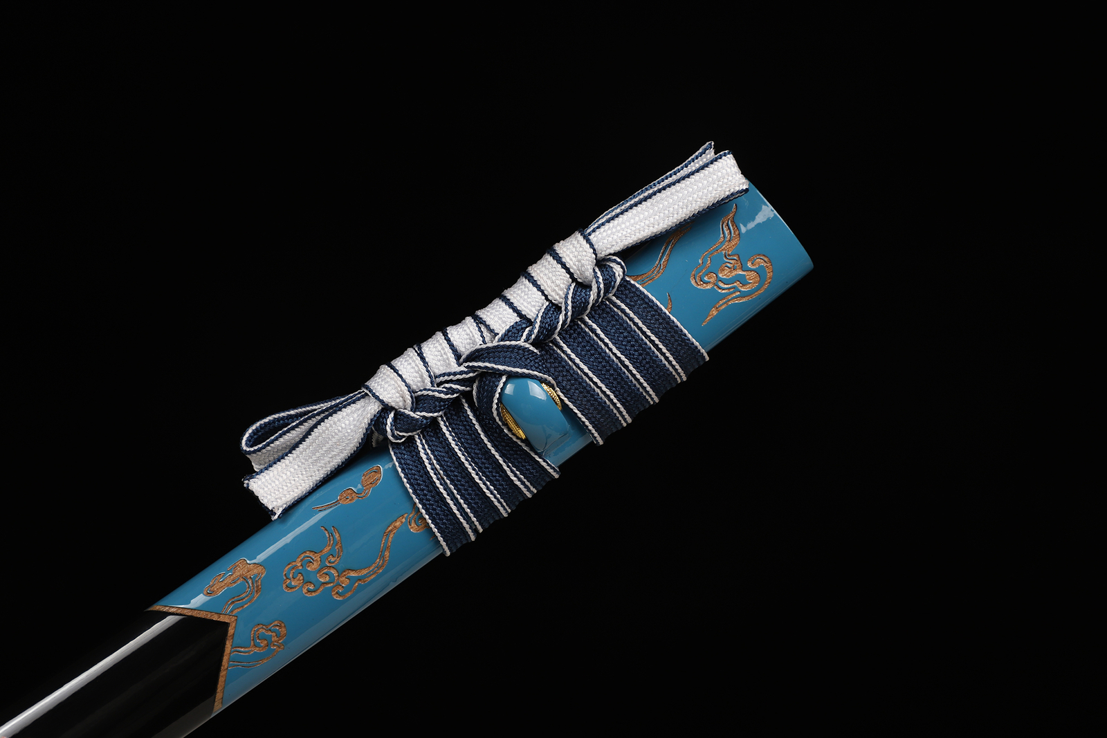 Clay Tempered L6 Steel Blade Full Tang Japanese Samurai Katana Sword Choji Hamon