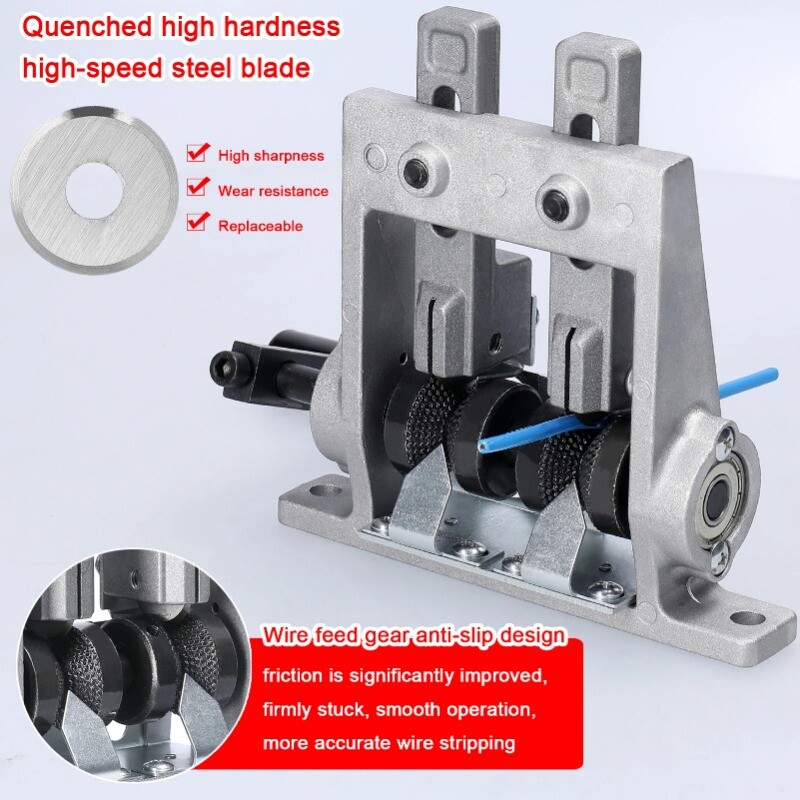 Wire Stripper High-speed Steel Blade Engineering Cable Wire-stripping Machine