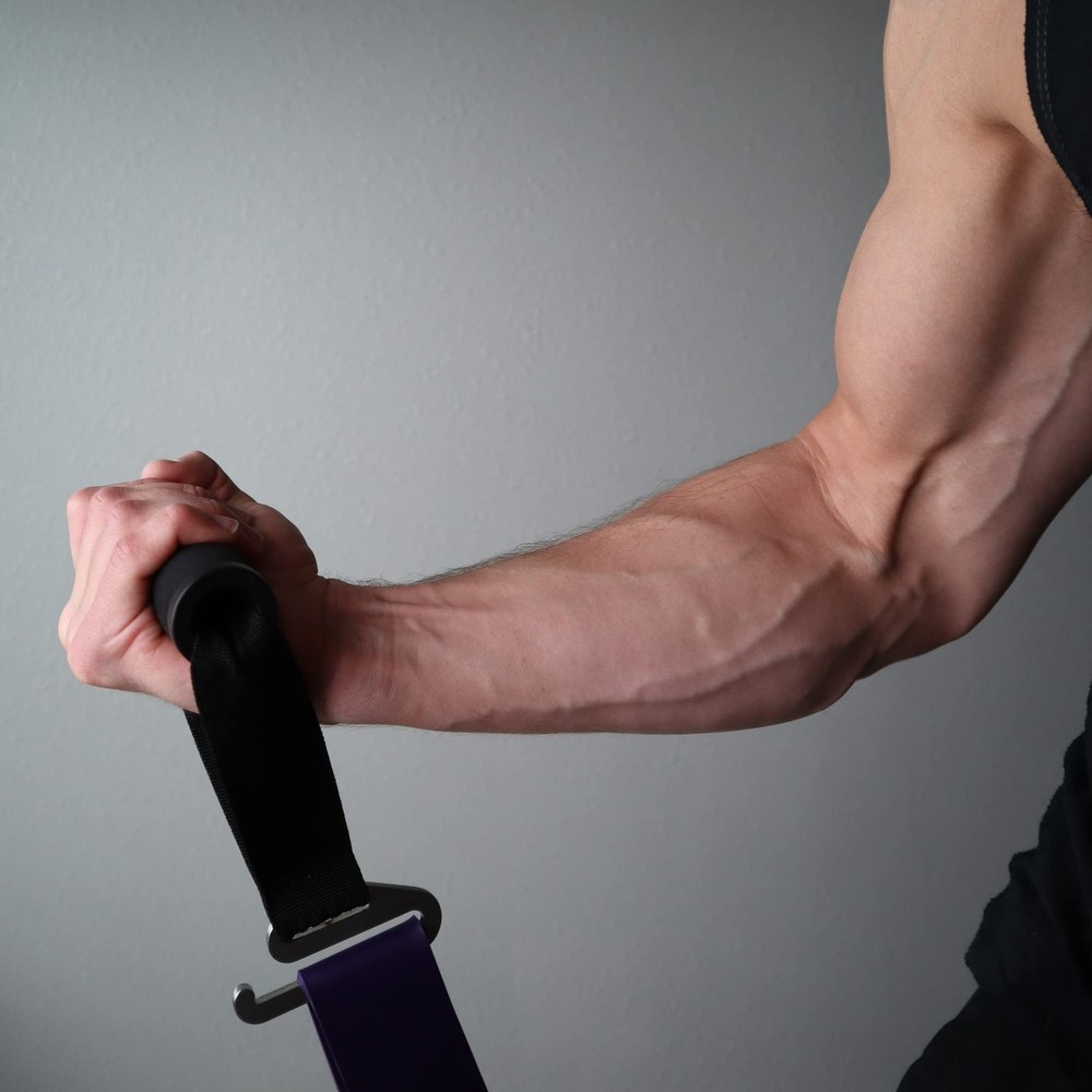 Flat Resistance Band Handles for Pull up Assistance Bands and Loop Exercise B...