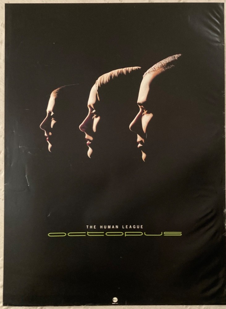 The Human League 1995 Promo Poster Octopus C