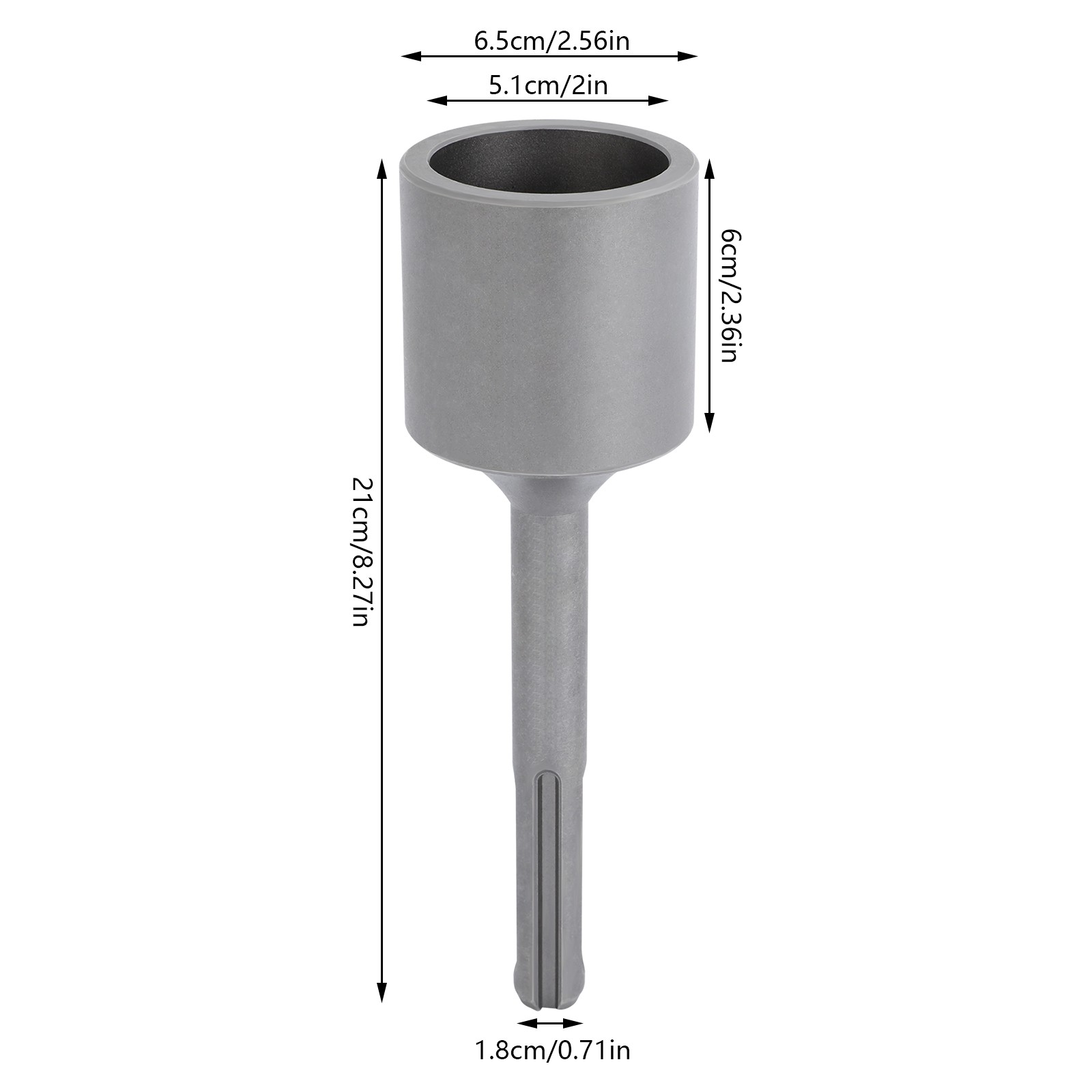 T-Post Driver, Hammer Drill T-Post Driver Attachment, Fence Post Driver