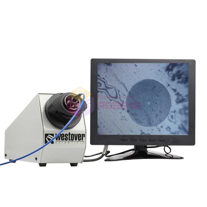 Desktop 400X Optical Fiber End Face Inspection Microscope With LCD Display