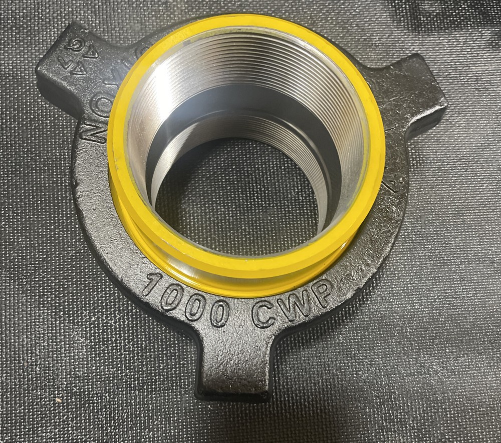 Dixon  4" Fig 100 1000 CWP Hammer Union, Threaded New