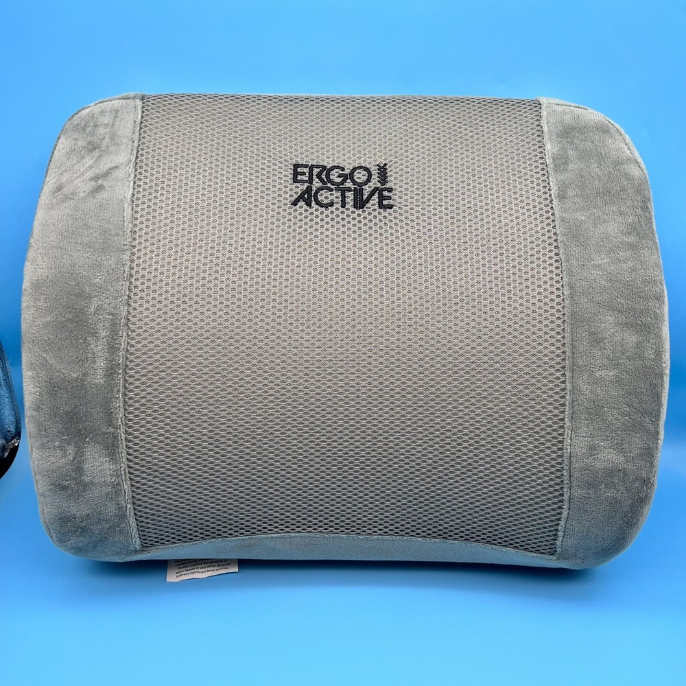 Mount-It! Ergo Active Lumbar Memory Foam Support Pillow MI-1013
