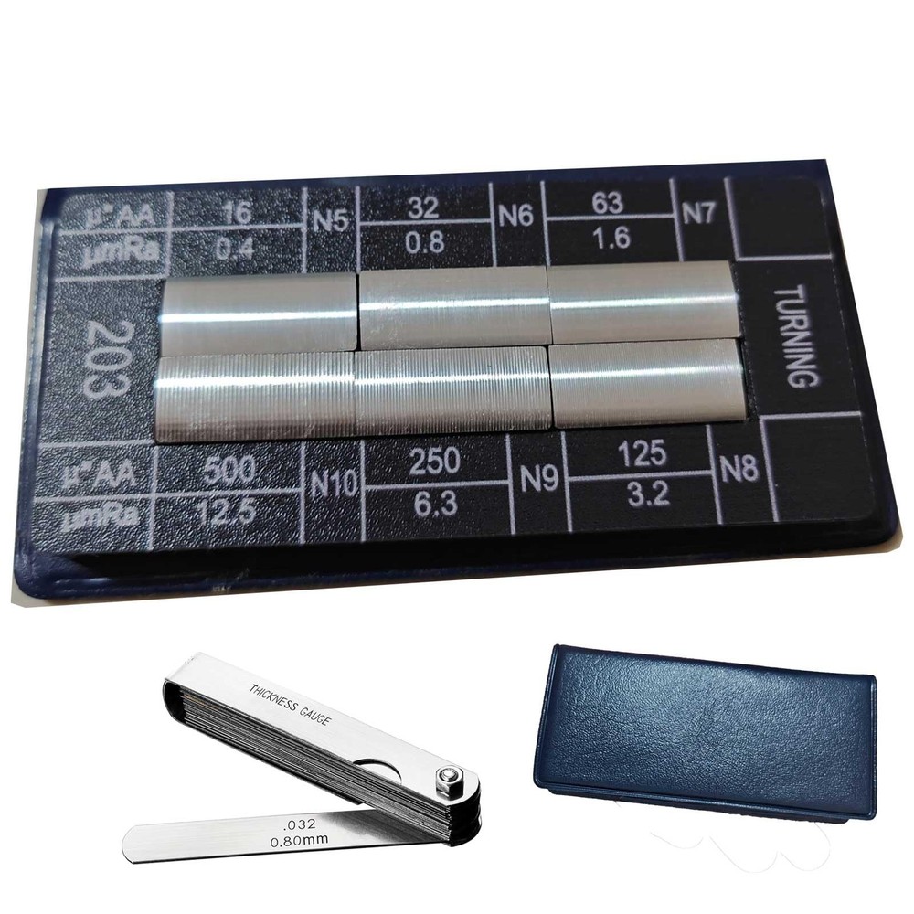 6Pcs Turning Surface Roughness 6pcs surface roughness comparators