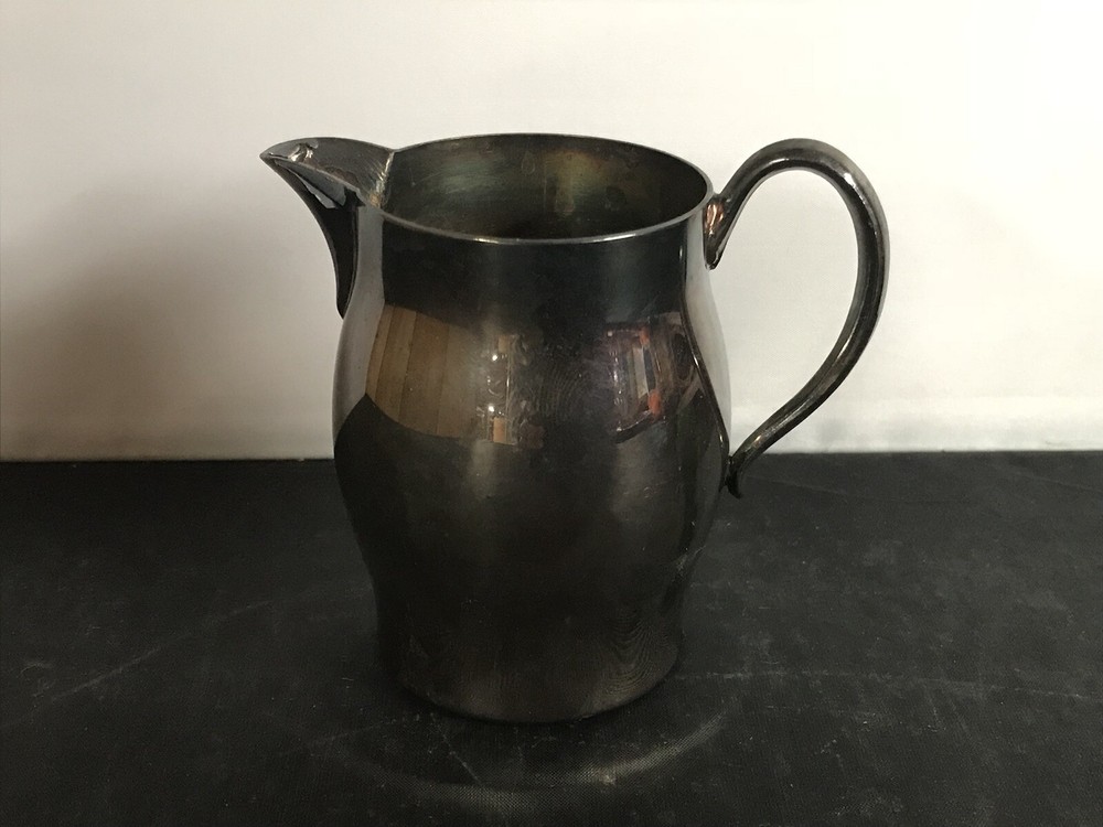 Custom Nickel and Silver Plate Tea Set