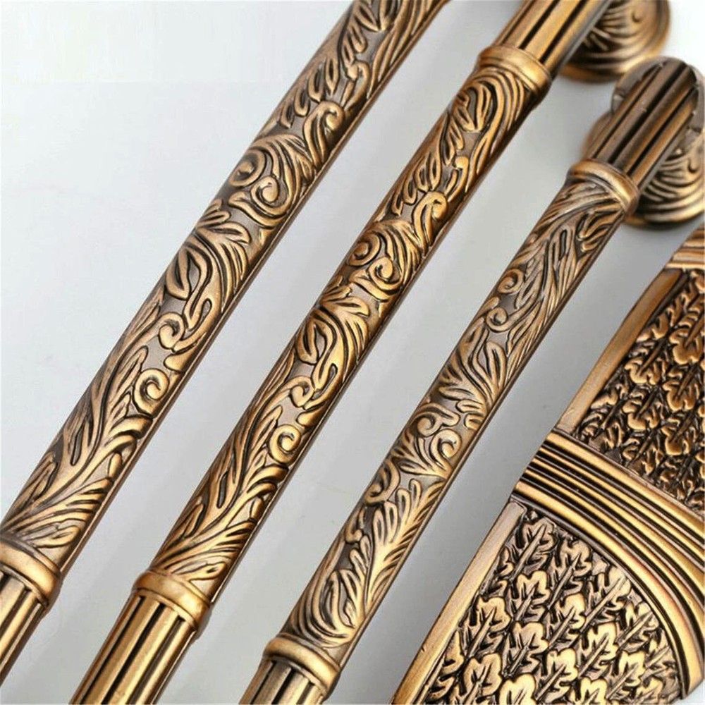 Vintage Brass Kitchen Cabinet Pull Dresser Pull Drawer Pulls Handles Knobs