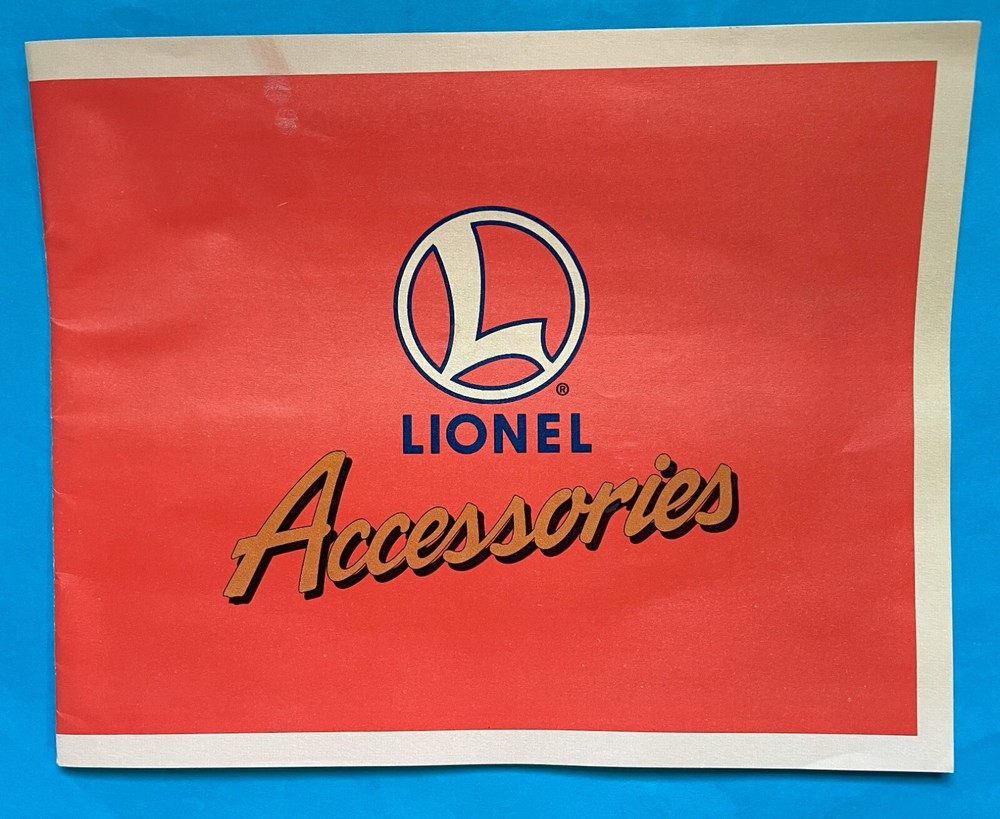 Lionel 1996 Train Catalog. Accessories.