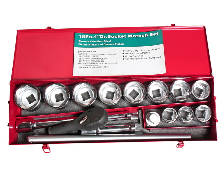 1"" x16PCS SOCKET SET BY JTC H816M
