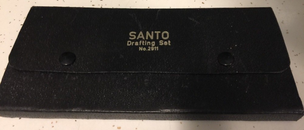 Vintage Santo Drafting Tool Set #2911 Germany MISSING SOME