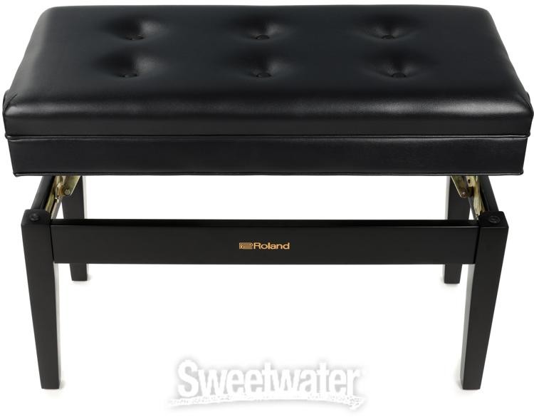 Roland RPB-D400BK Duet Piano Bench - Satin Black