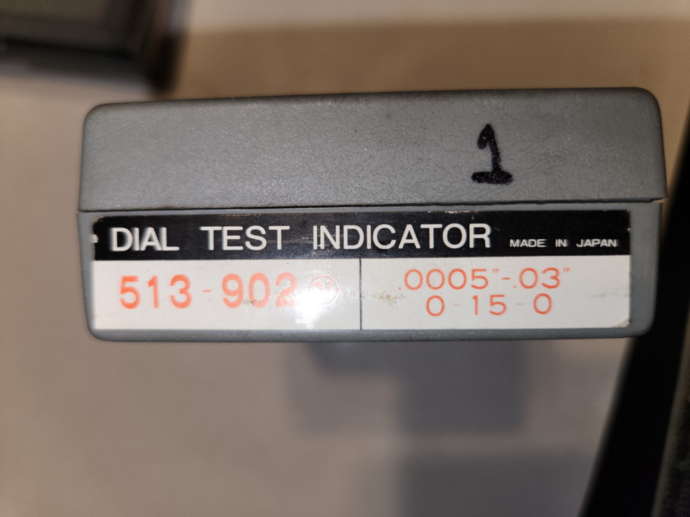 Mitutoyo Horizontal Indicator 513-902