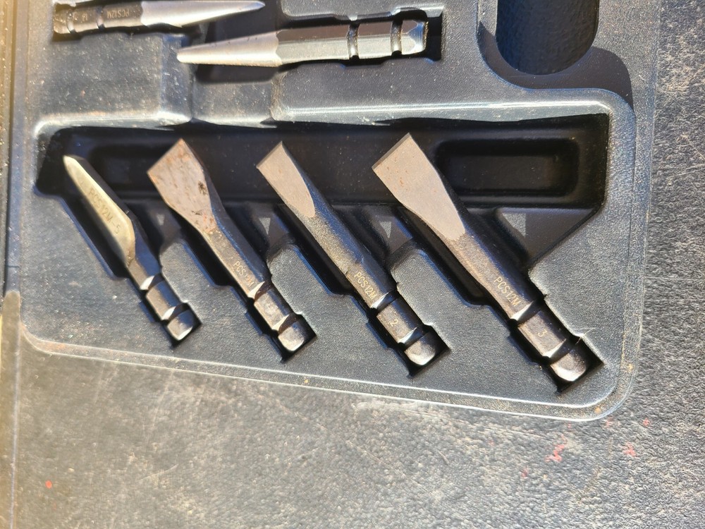 MAC Tools Mini Chisel & Punch Set Made in Taiwan PCS12M