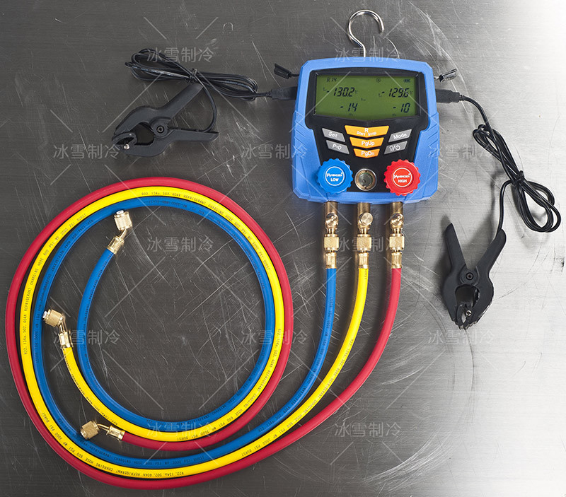 Digital Refrigerant Pressure Gauge Manometer