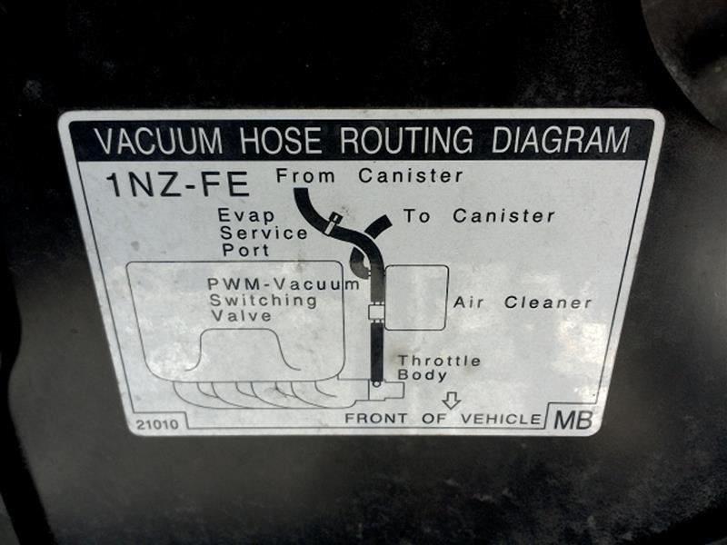 00 TOYOTA ECHO DASH WIRE HARNESS 1.5L WITHOUT ABS
