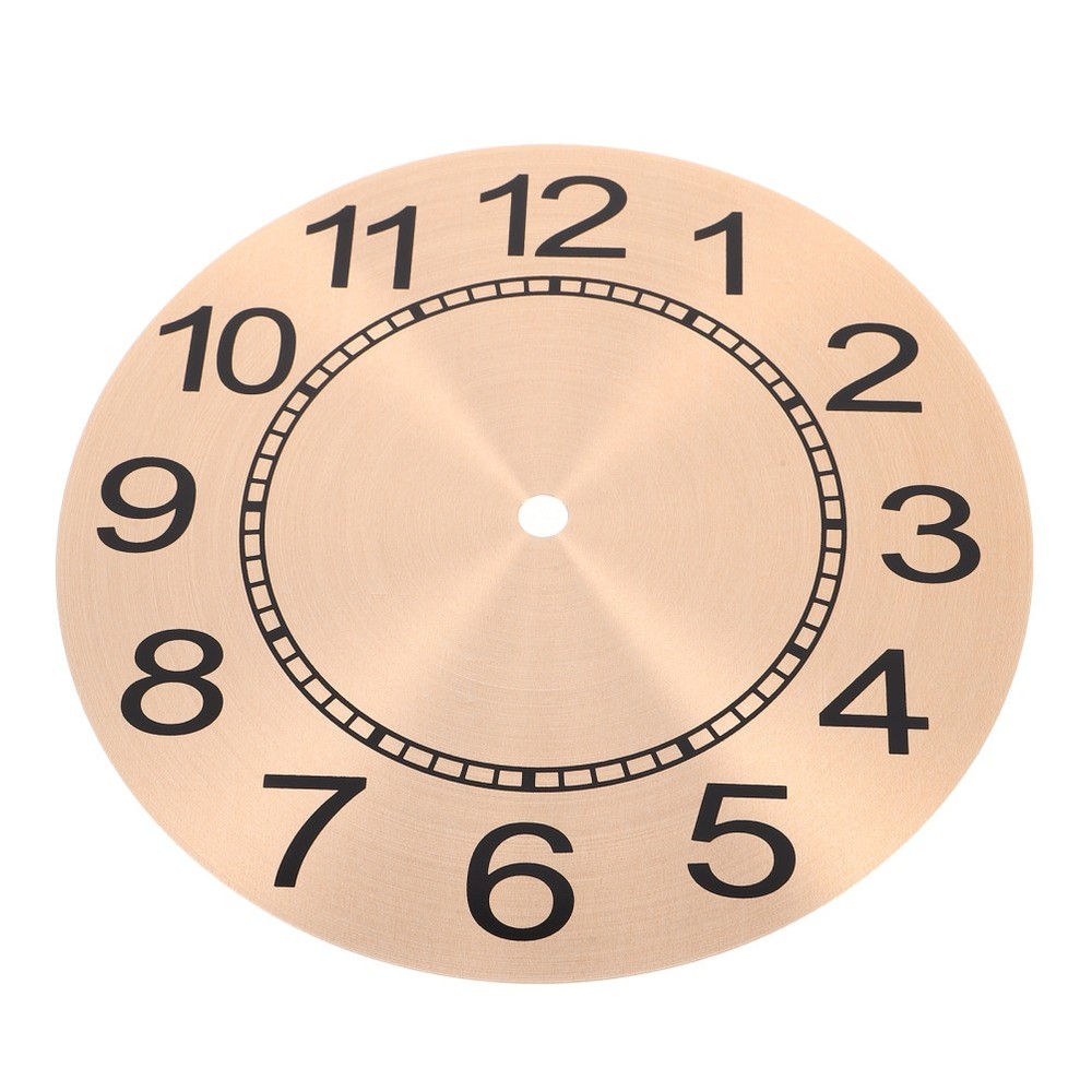 Metal Dial Accessories Replacement Clock Parts DIY Faces for Making