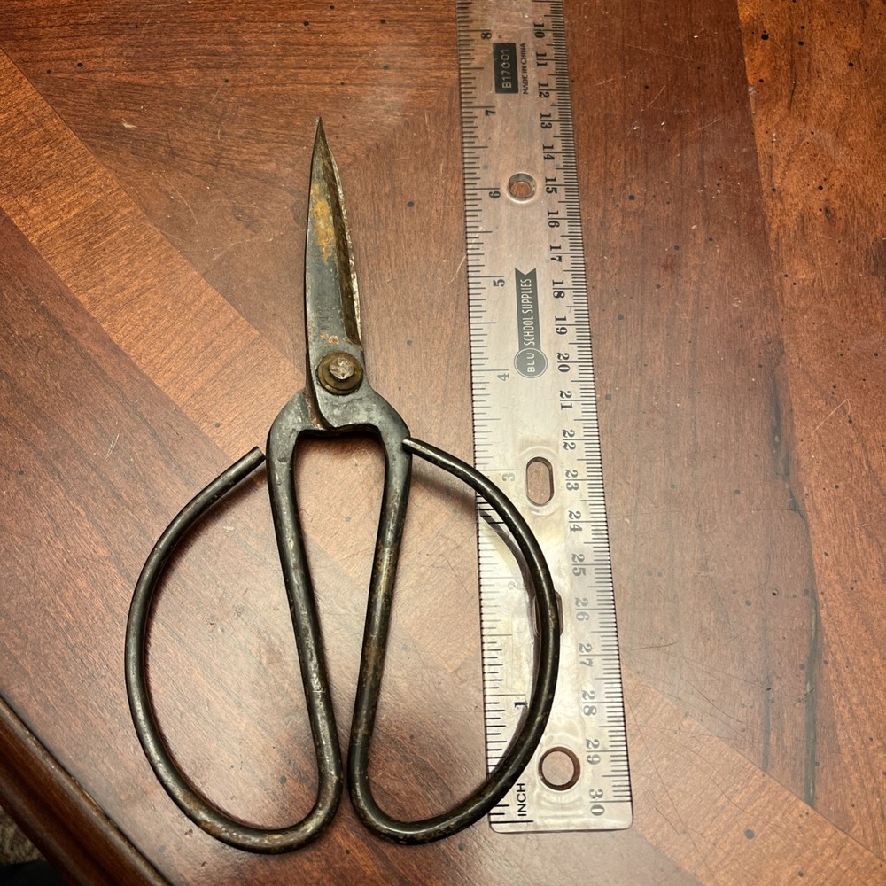 Bonsai Pruning Shears Utility Scissors Antique 'Signed'