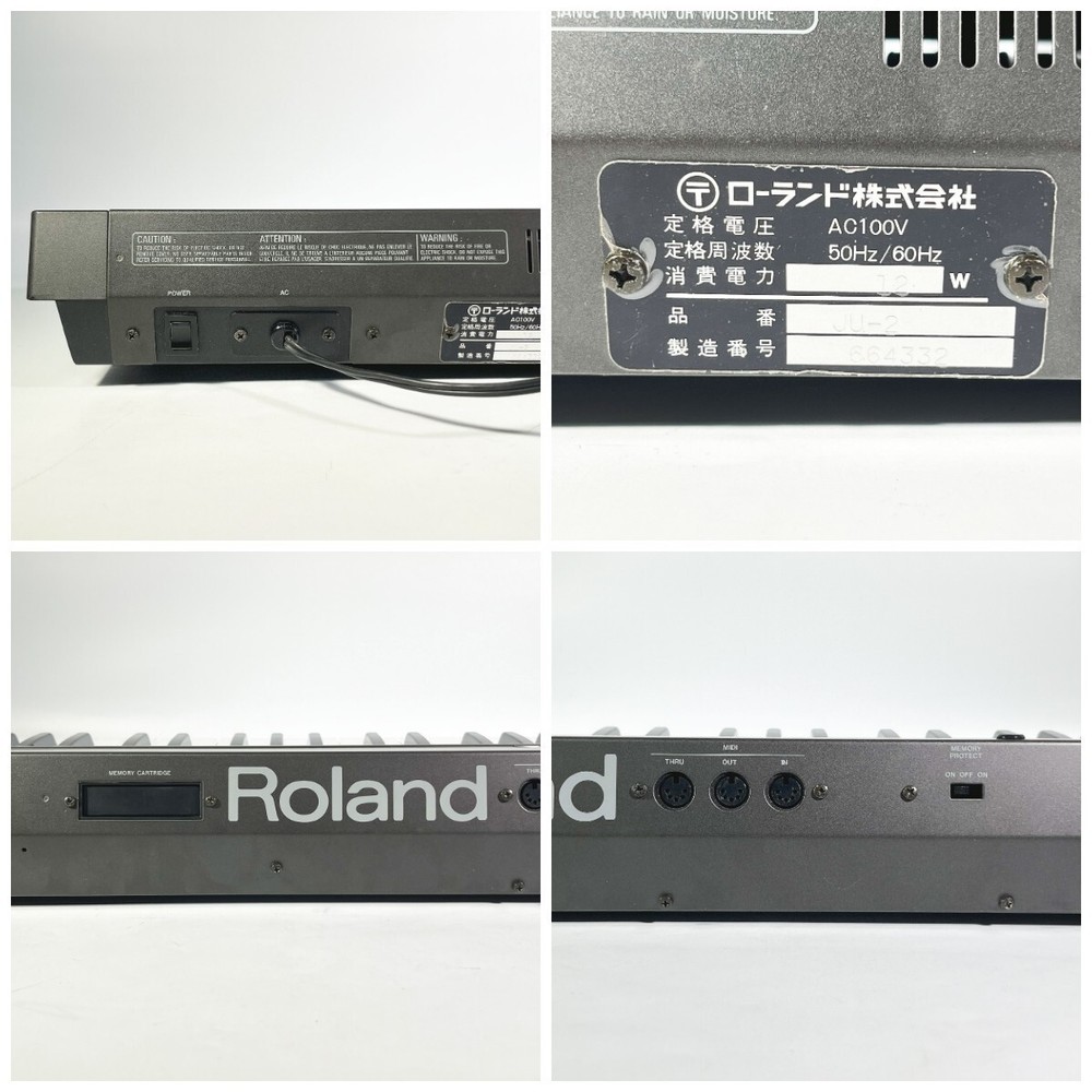 Roland α Alpha Juno 2 61 Key Polyphonic Synthesizer Mobile Keyboard