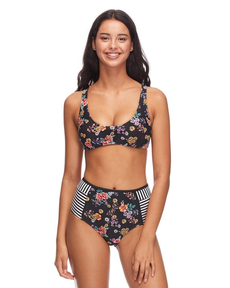 Eidon Pixie Stacy Crop Bikini Top