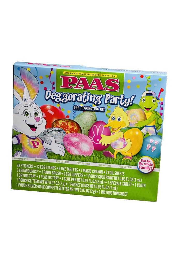 Easter Egg Decorating Kits PAAS Easter Tradition Deggorating party