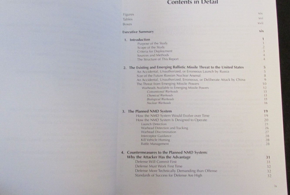 2000 US Missile Defense System Technical Evaluation MIT Concerned Scientists