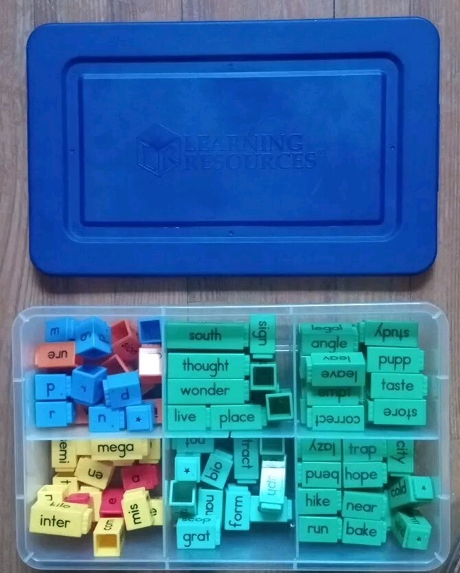 Learning Resources Reading Rods : Prefixes and Suffixes Classroom Kit Grades 2+