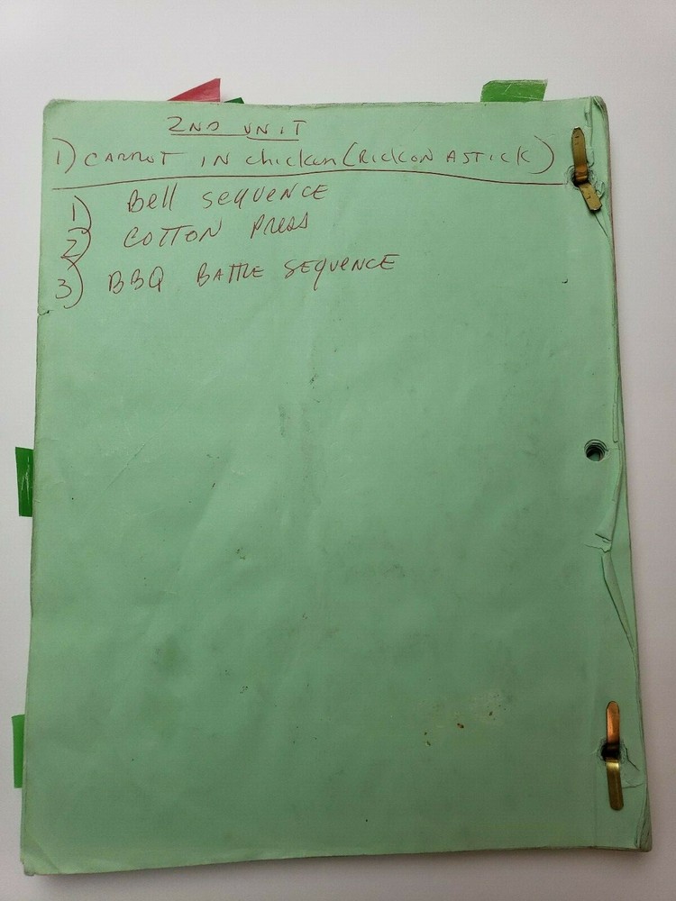 2001 MANIACS / Tim Sullivan 2003 Screenplay, Robert Englund remote town Horror