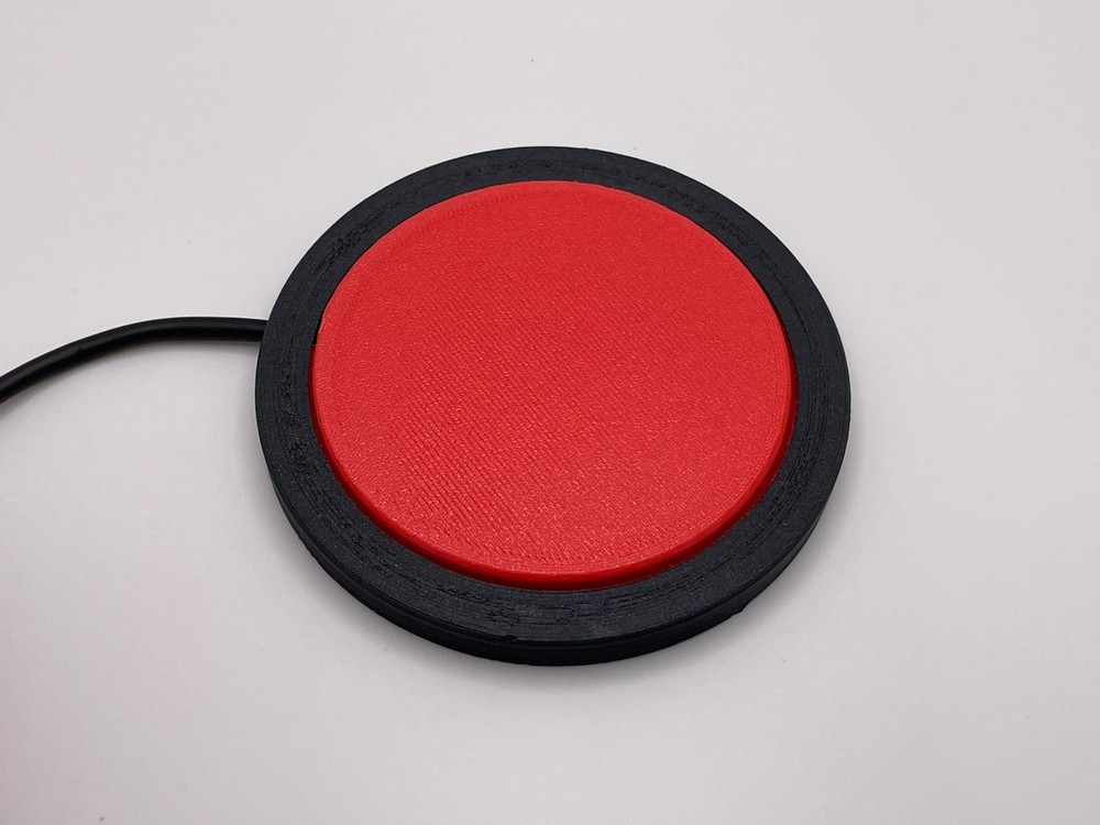 Red Adaptive Switch - Light Touch Activation, Low Profile